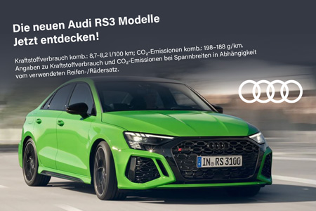 Audi RS3 Modelle